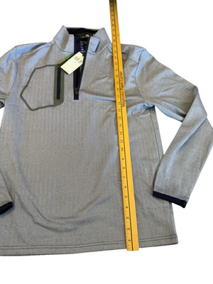 RLX Ralph Lauren Performance Jersey Quarter Zip Pullover S Navy