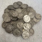 Two Full Rolls Silver Mercury Dimes 1940S