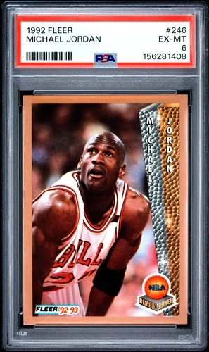 Jordan 1992 Fleer Jordan #246
