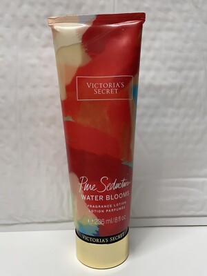 New Victoria's Secret Pure Seduction Water Blooms Fragrance Body Lotion 8 oz