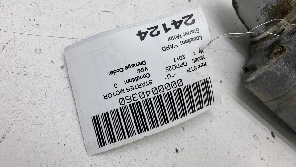 ⭕ 2014-2019 Ram ProMaster 1500 2500 3500 Starter Motor Unit Assy OEM 04801839AB Foto 2 de 4