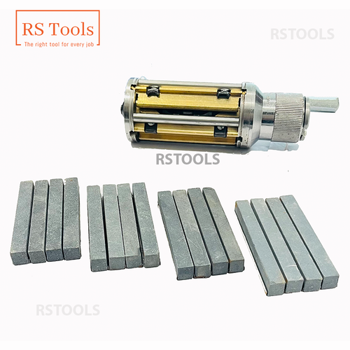 Cylinder Engine Hone Kit 2-1/2" To 5-1/2" Honing Machine + Grit Stones 4 USA - Picture 18 of 20