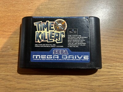 Time Killers - Sega Megadrive - PAL - sehr guter Zustand - sehr selten