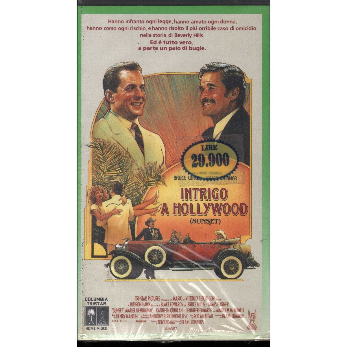 Intrigue A Hollywood VHS Blake Edwards Univideo - CVT21366 Sealed