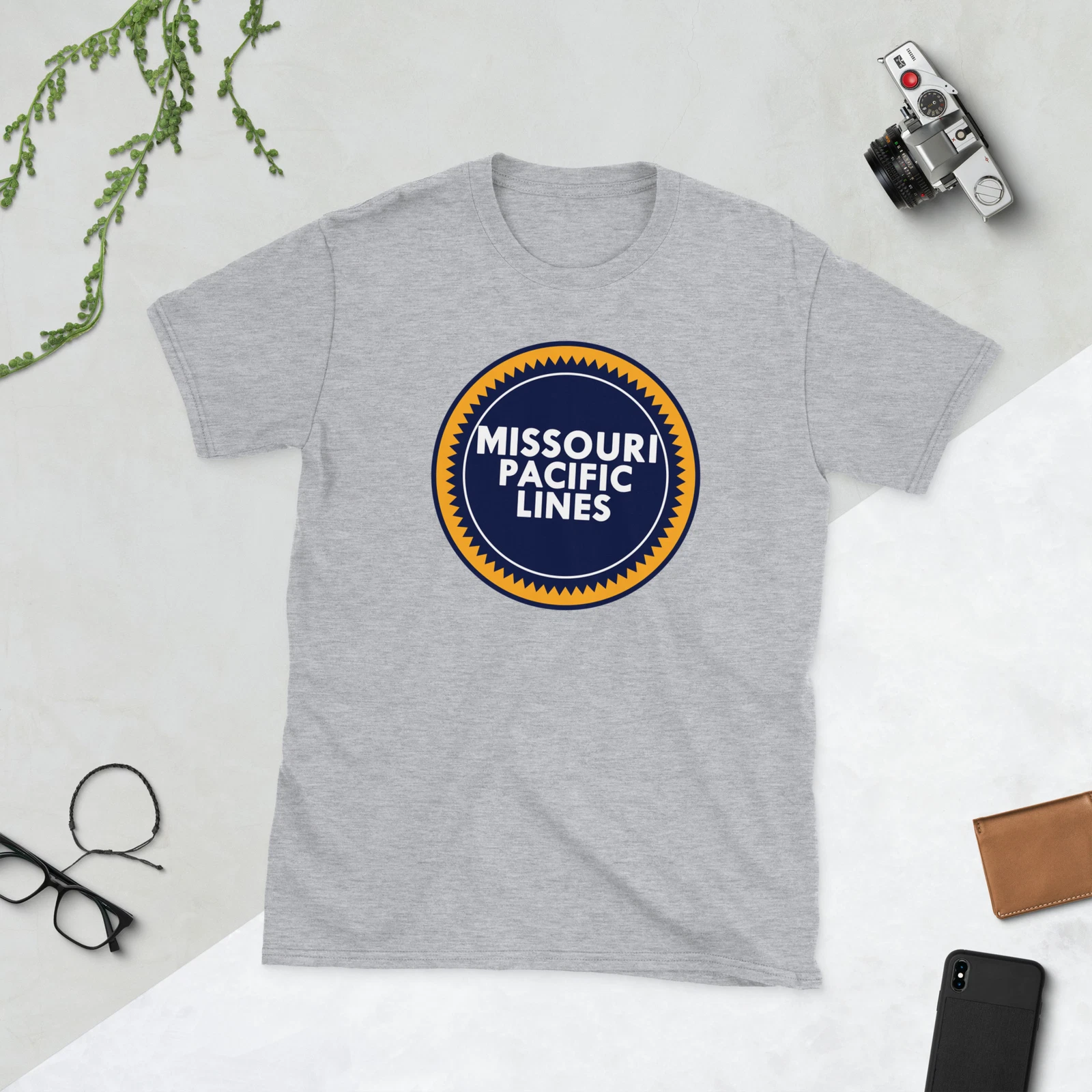 Missouri Pacific Railroad Vintage Unisex T-Shirt