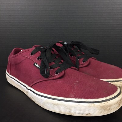 vans red maroon