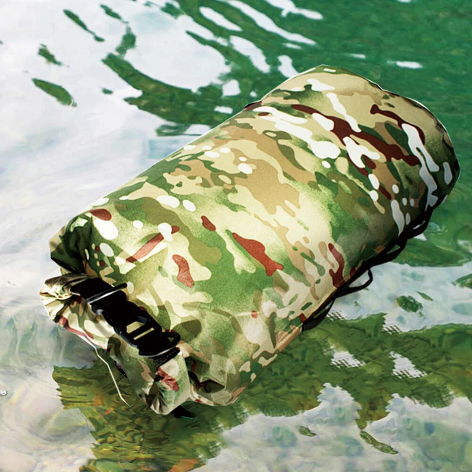 Outdoor Reise Kajak Wandern Dry Bag Roll Wasserdichte Packsack Ocean Rucksäcke - Bild 4 von 4