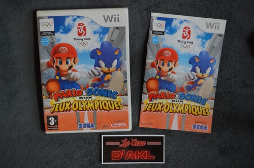 Mario & Sonic aux Jeux Olympiques complet sur Nintendo Wii - FR TBE | eBay