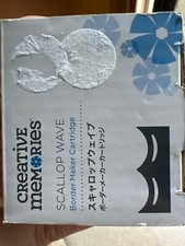 NIB Creative Memories Border Scallop Wave Border Maker Cartridge bmc