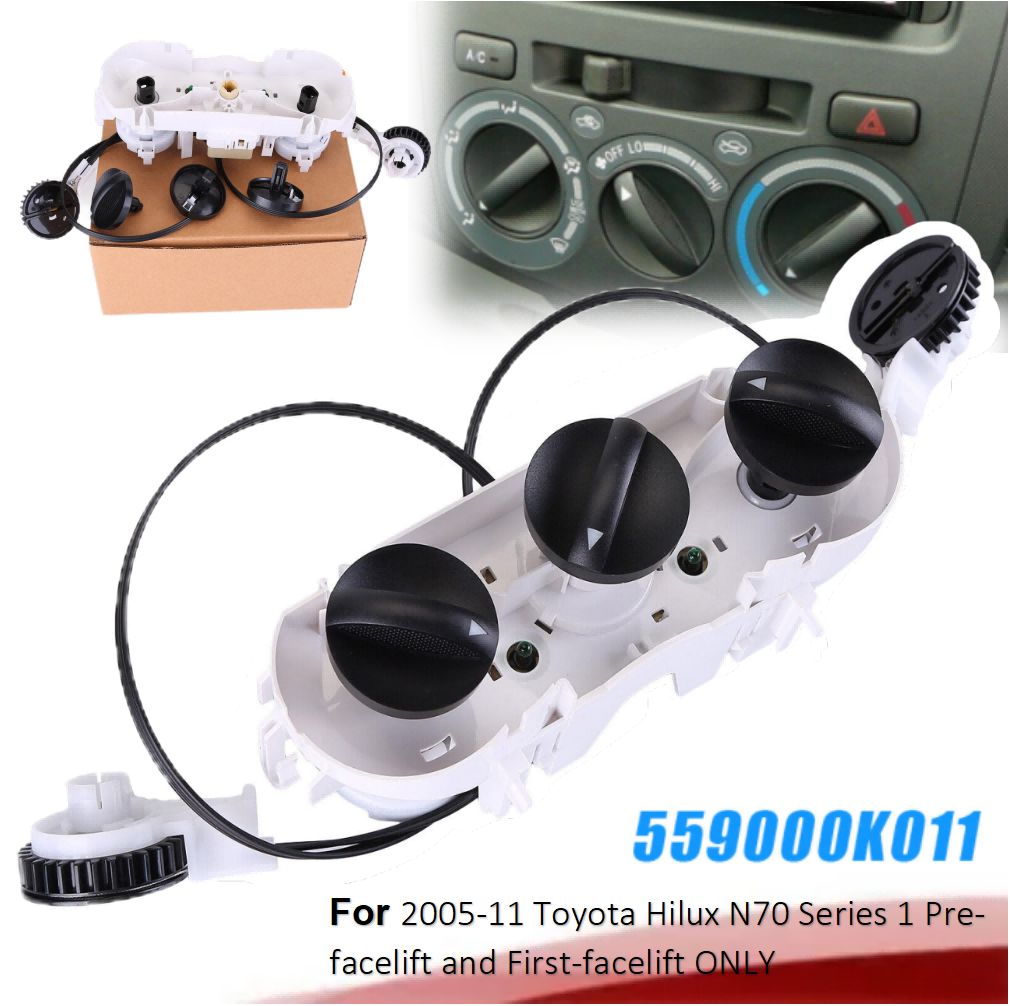 2005-2011 Toyota Hilux AC Heater Control Panel Switch 559000K011