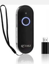 New Mini 2D Wireless Barcode Scanner 2.4G Wireless  Bluetooth Barcode Scanner