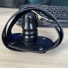 Bondage Silicone Open Mouth Gag Oral Plug Lockable Belt BDSM Couple Game Cosplay