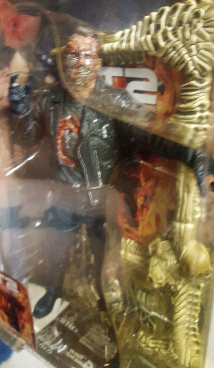 T-800 Terminator 2 T-2 Judgement Day Movie Maniacs McFarlane