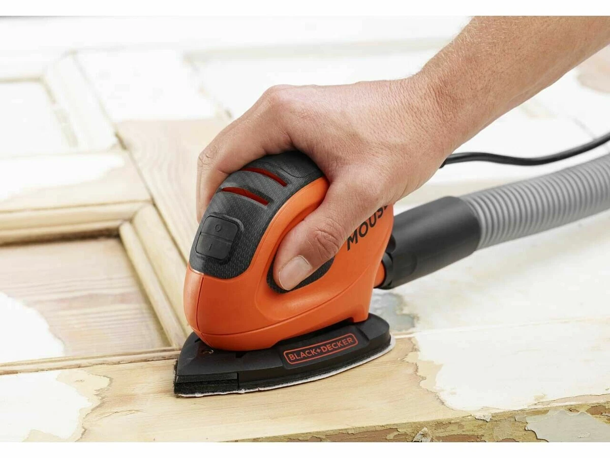 Black+Decker 55W 240V Corded Detail sander BEW230-GB