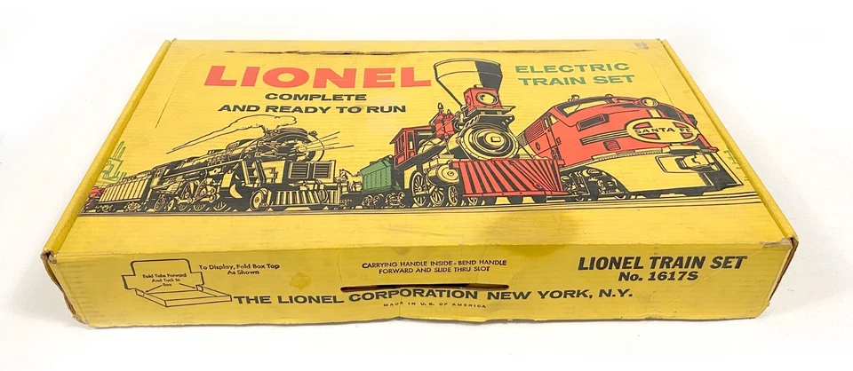 Postwar Lionel 1617S EMPTY SET BOX ONLY C8 - Image 2 of 4