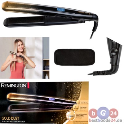 Remington GoldDust S5208 Haarglätter   Ultra-glatte Keramikbeschichtung   230°C