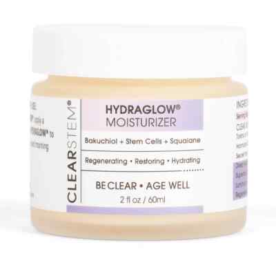 Clearstem Skincare HYDRAGLOW Stem Cell Moisturizer Acne Aging Bakuchiol Squalene