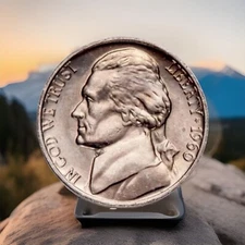 1960-P Jefferson Nickel GEM BU UNC From Original Roll Fast Shipping W/Tracking