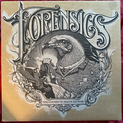 Forensics~Things To Do You Should Be Dead~2004 Trash Art~WHITE Vinyl LP + Insert