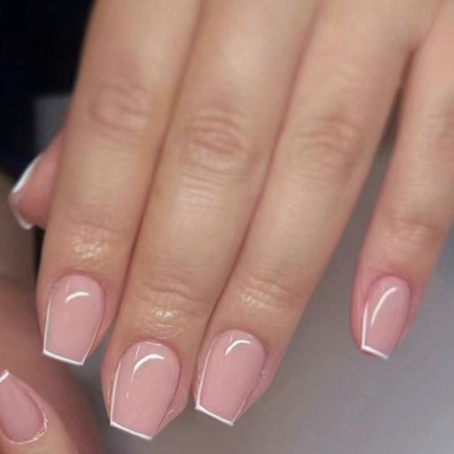 Long Ballerina Fake Nails Simple Nail Tips New False Nails DIY