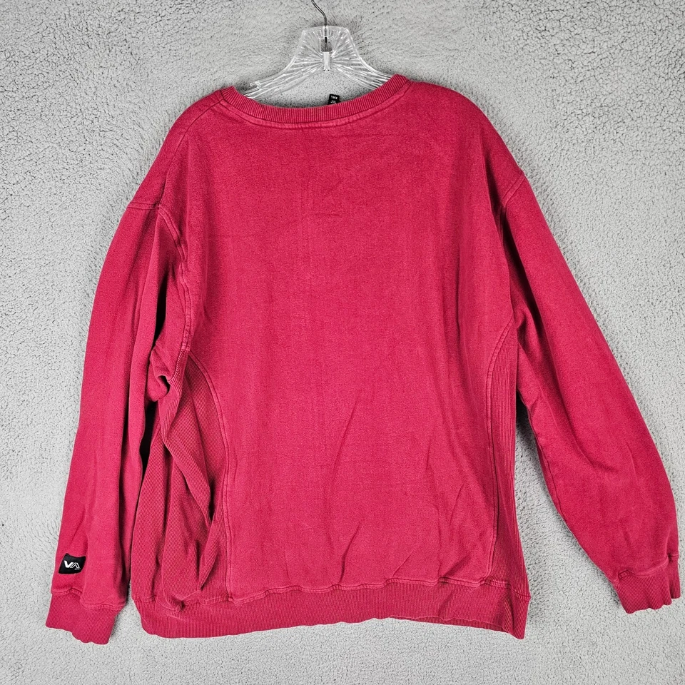 Sudadera con Logo RVCA Talla XXL Cuello Redondo Pullover Manga Larga Foto 2 de 4