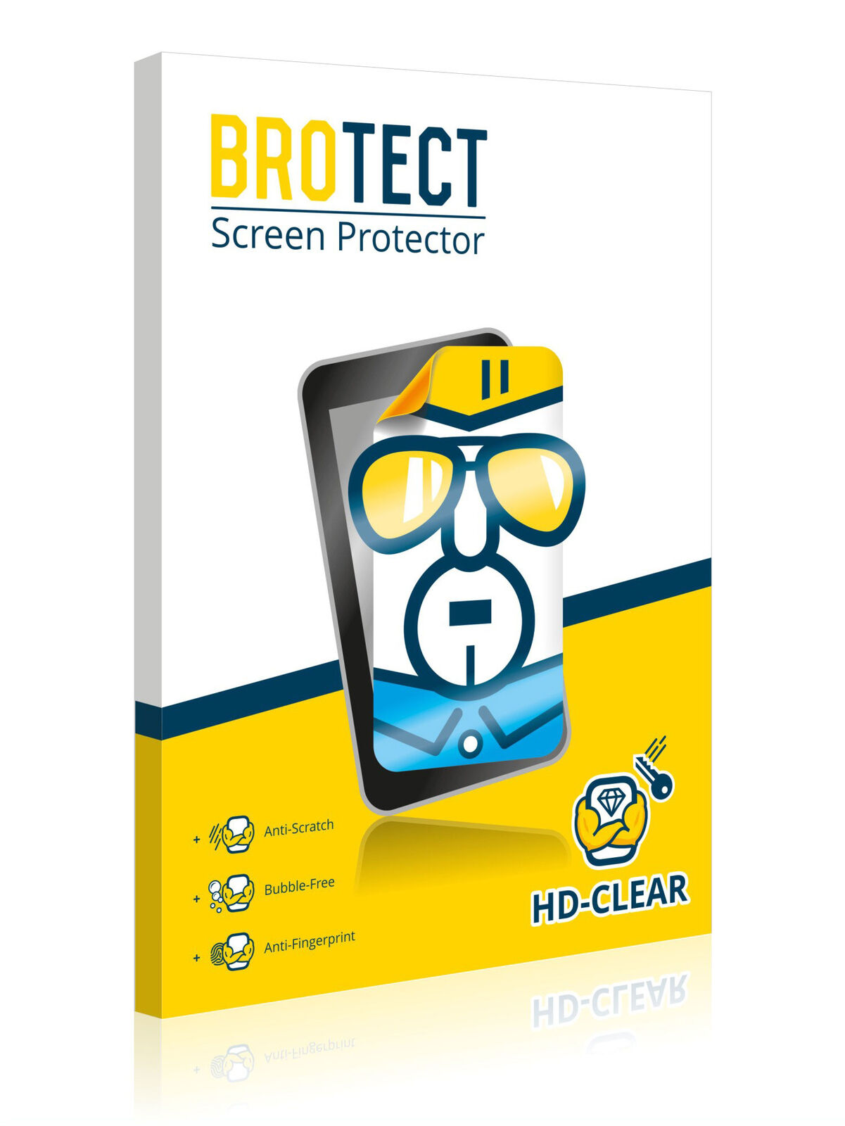 2x Film Protection Ecran pour Vodafone Smart Tab 4 Clair Protecteur