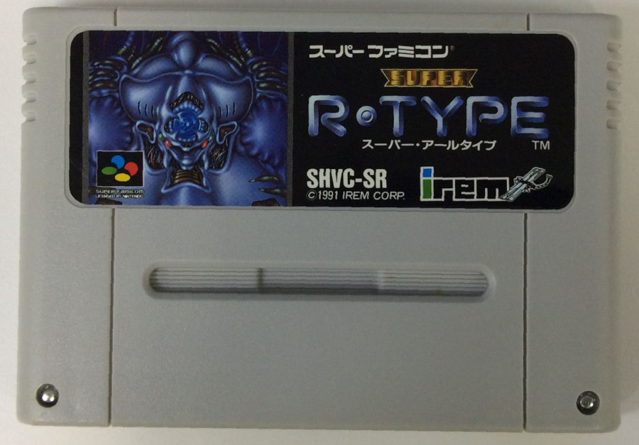Nintendo Super Famicom SFC Super R-Type Japan w/ Box and Manual