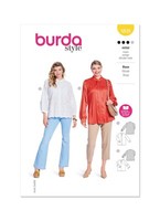 Burda 5839 Bluse Damen Plus NäHmuster GrößEn 18 - 28 FäHigkeit: Durchschnittlich