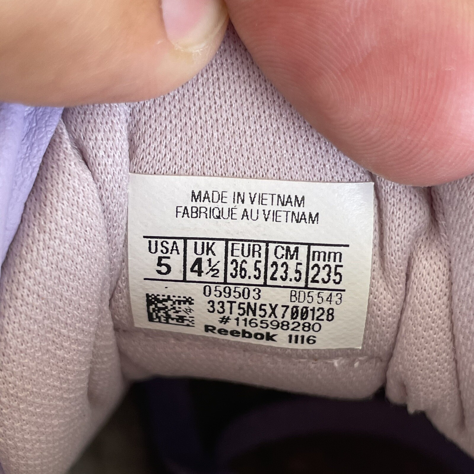 reebok 1116