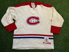 Vintage CCM Montreal Canadiens Heritage NHL Hockey Sweater Jersey Circa 1960