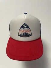 Big Agnes Trucker Hat. New. One Size Red White And Blue Otto Collection