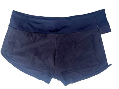 NWT LULULEMON SIZE 8 SPEED UP LR LINED 2.5  BLACK AUTHENTIC SUMMER COMFORT