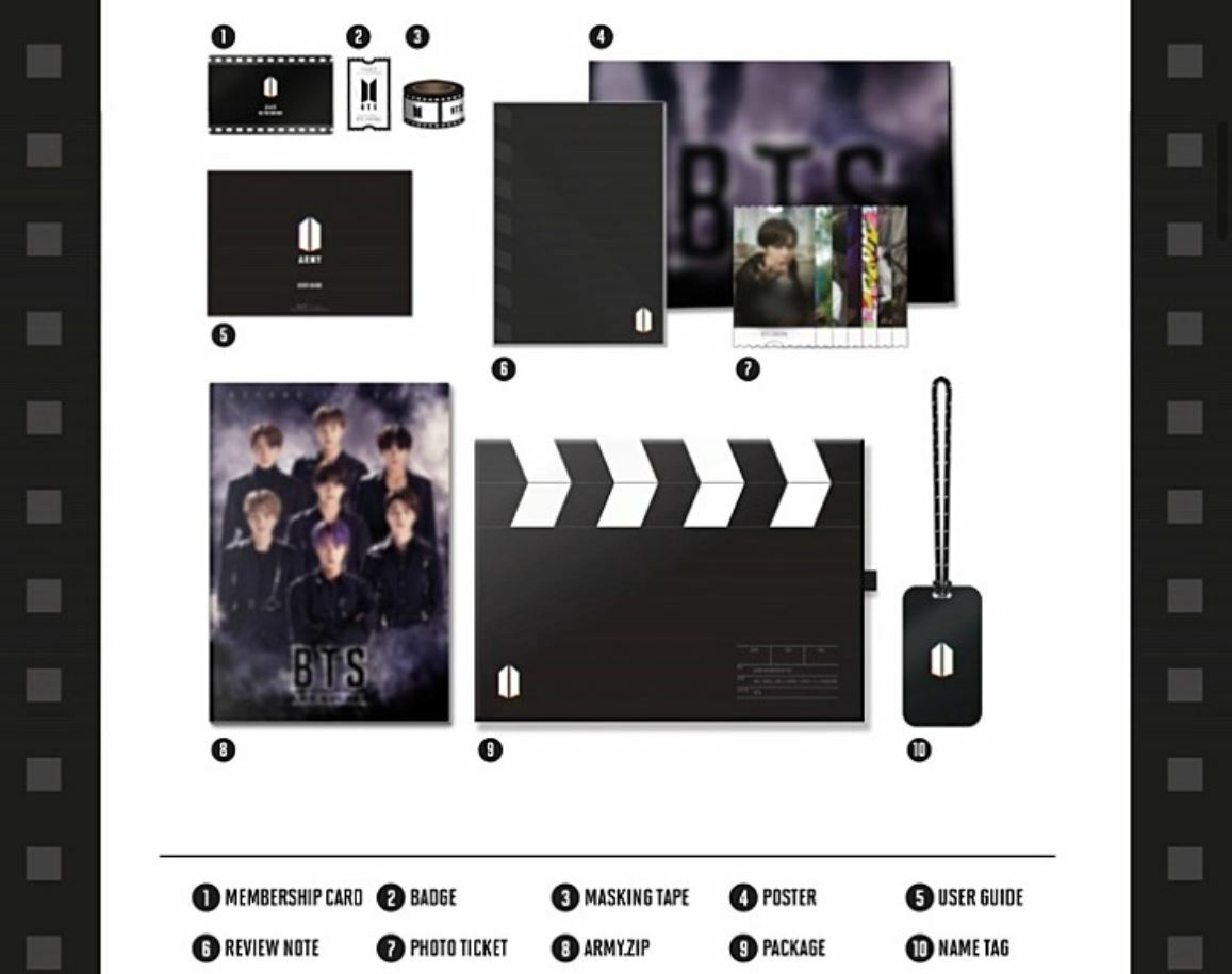 BTS 6th Army Global Official Fanclub Membership Kit/ Sealed / Tracking No +  Gift