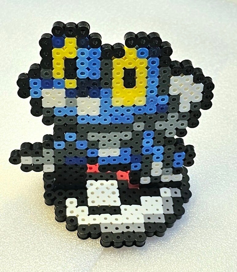 Froakie With Pokéball Stand Pokémon Pixel Art Perler Art | eBay