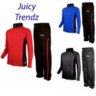 Men's Full Sports X-2 Fleece Tracksuit Sets Zip Jacket Pants Joggers All Season