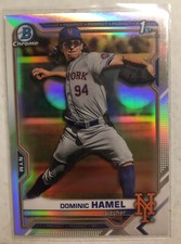 2021 Bowman Draft Chrome Dominic Hamel 1st #BDC-60 Refractor