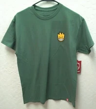 Spitfire Wheels Lil Bighead Fill short sleeve tee Military Green/ylw MD