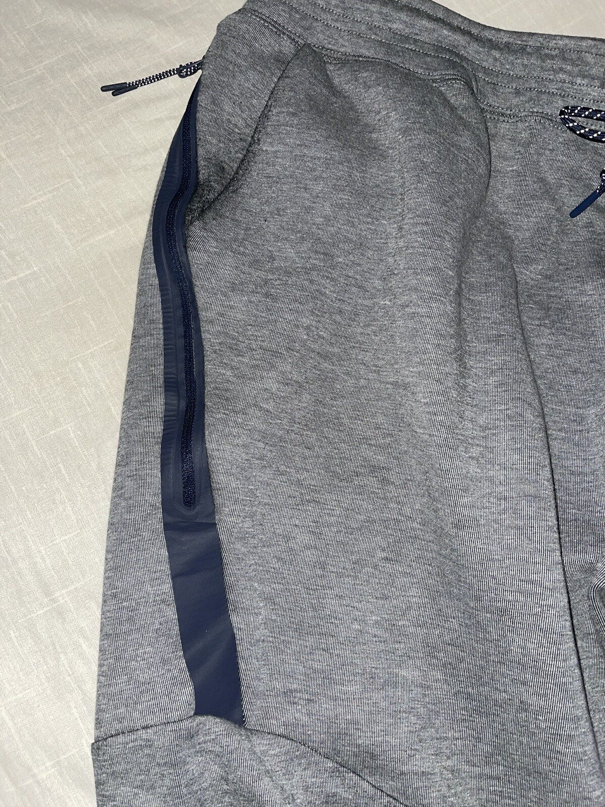 nike tech navy joggers