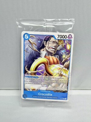 One Piece Store 2-on-2 Battle 2025 Crocodile Regular Promotion Card P-082 NM ENG