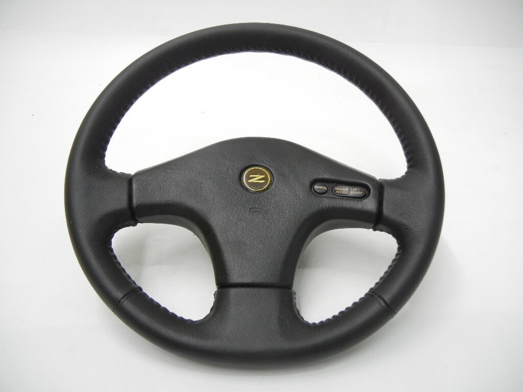 Nissan Fairlady Z Z32 300ZX Leather Steering Wheel Genuine