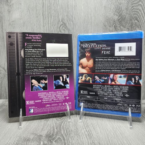 Fear (1996) Blu-ray + OOP selten Retro VHS Schuber Wahlberg Witherspoon NEU - Bild 2 von 2