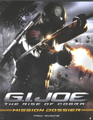 G.I. Joe Rise of Cobra Mission Dossier Trade Paperback Book 2009 NEW UNREAD