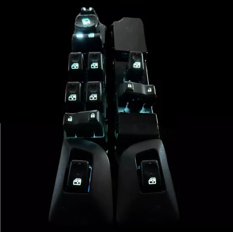 White Led Lighting Upgrade kit for your GM Window Switches 03-06 Trucks SuV's - Image 2 of 4