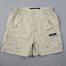 Coconut Pier Cargo Shorts Mens 30 Beige Outdoor Camping Stretch Hiking Utility