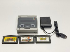 Game Boy Advance SP IPS SFC Color + Mario Advance 4 + Kirby + Mario Kart GBA JP