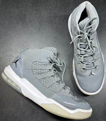 Jordan Men's Size 10.5 Max Aura 'Cool Grey' Athletic Basketball Shoes AQ9084-010