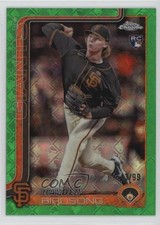 2025 Topps Chrome Logofractor Edition Green Refractor 43/99 Hayden Birdsong 0i4k