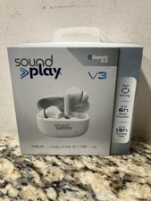SOUND PLAY V3 - TRUE WIRELESS EARBUDS - Bluetooth 6.0 BRAND NEW