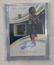 2016 Immaculate Collegiate #106 Will Fuller RC /25 AUTOGRAPH PATCH Notre Dame