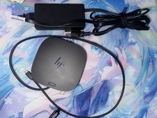 HP USB-C G5 Dock With Charger Universal Docking Station w/ 120W AC Adapter   